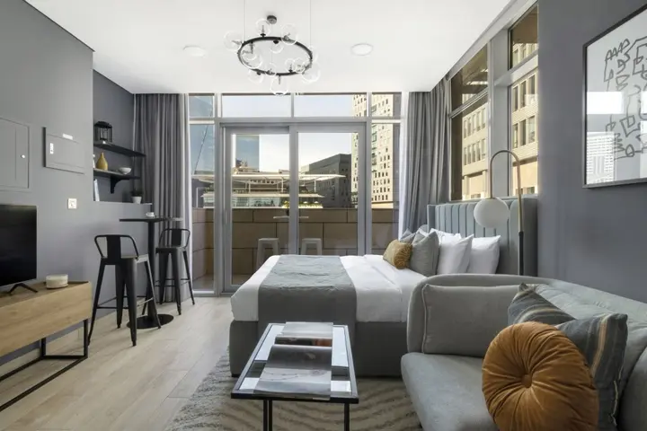 Дубай: Апартаменты Comfy Studio in DIFC with Balcony | Gym, pool