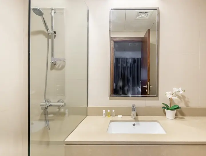 Дубай: Апартаменты Large DIFC Studio Burj Khalifa View | Burj Daman