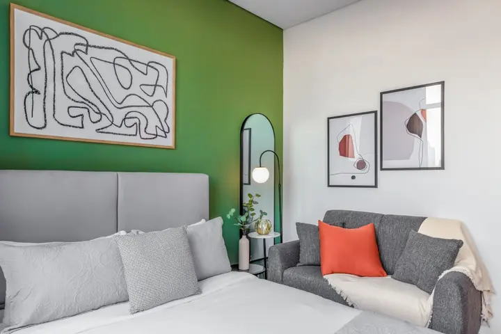Дубай: Апартаменты Quiet DIFC Studio Burj Khalifa View | Quiet Living