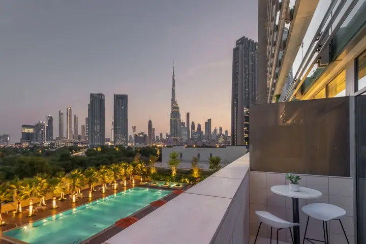 Дубай: Апартаменты Quiet DIFC Studio Burj Khalifa View | Quiet Living