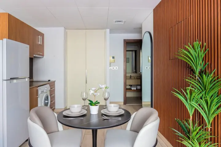 Дубай: Апартаменты Prime Studio with Burj Khalifa View | DIFC Center