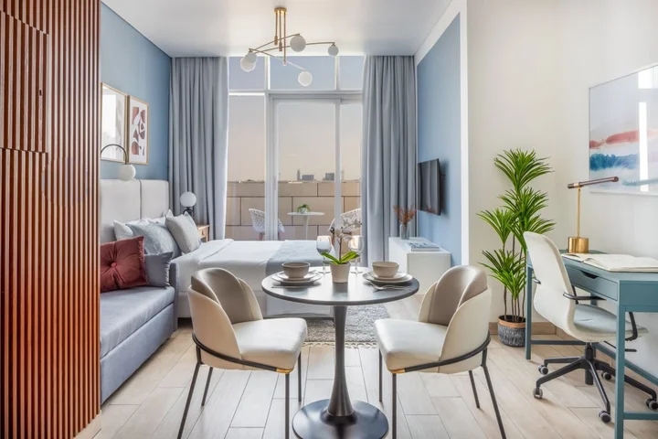 Дубай: Апартаменты Prime Studio with Burj Khalifa View | DIFC Center