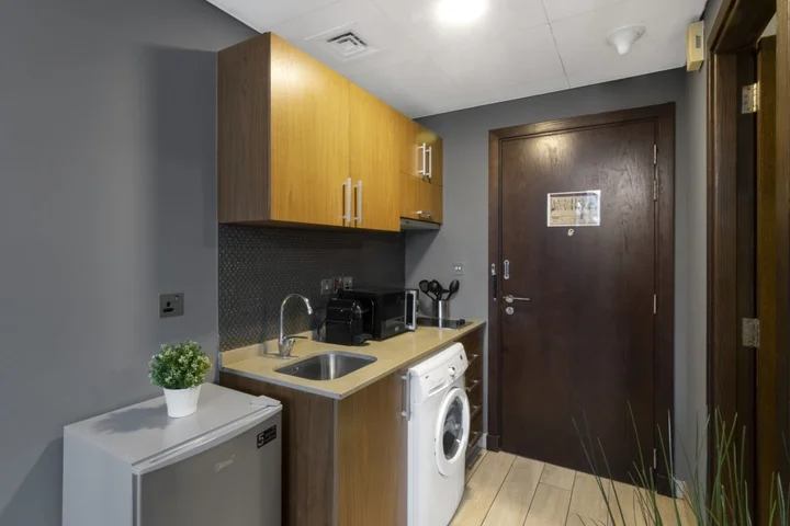 Дубай: Апартаменты Stylish DIFC Studio with Balcony | Pool, Gym