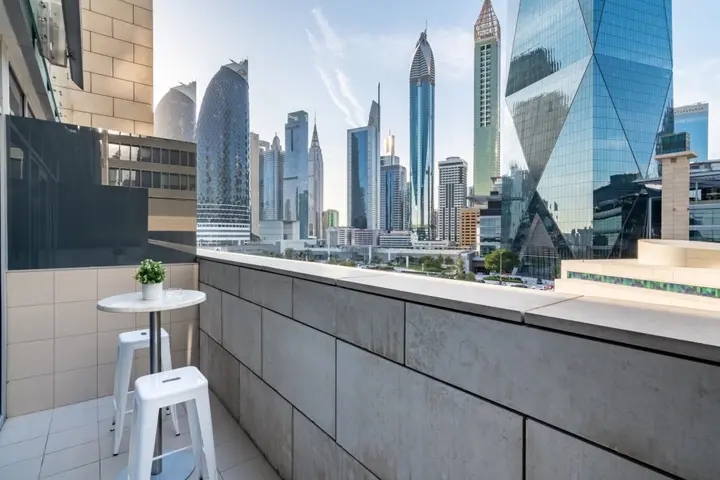 Дубай: Апартаменты Stylish DIFC Studio with Balcony | Pool, Gym