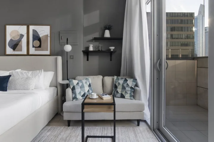 Дубай: Апартаменты Stylish DIFC Studio with Balcony | Pool, Gym