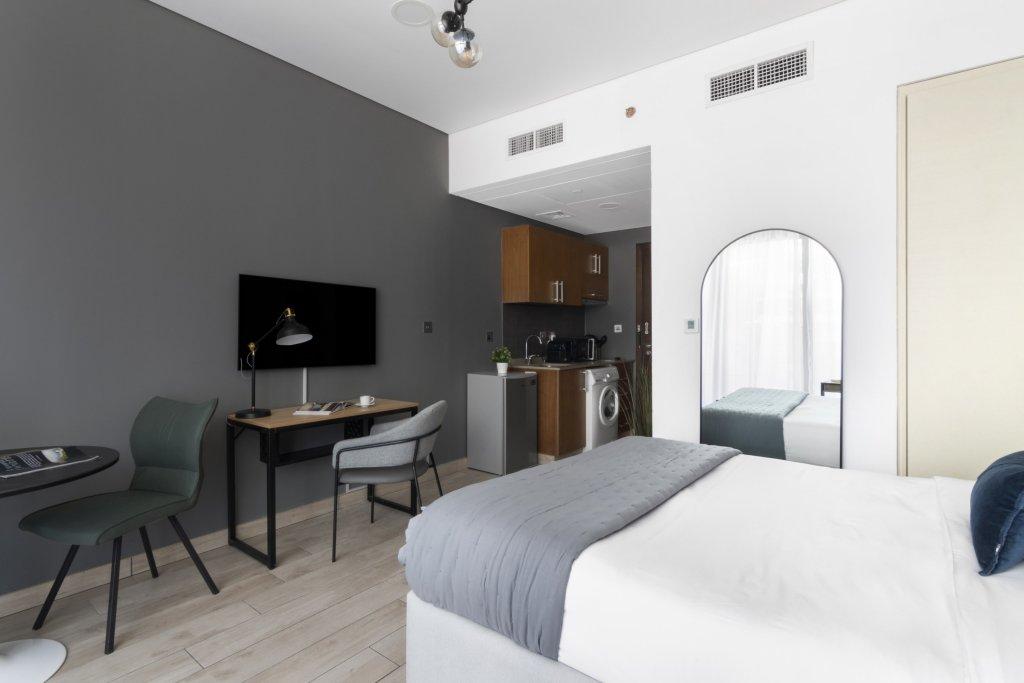 Дубай: Апартаменты Stylish DIFC Studio with Balcony | Pool, Gym