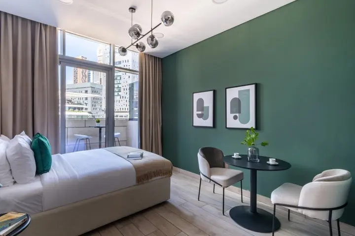 Дубай: Апартаменты Fully Furnished Studio | Balcony over DIFC