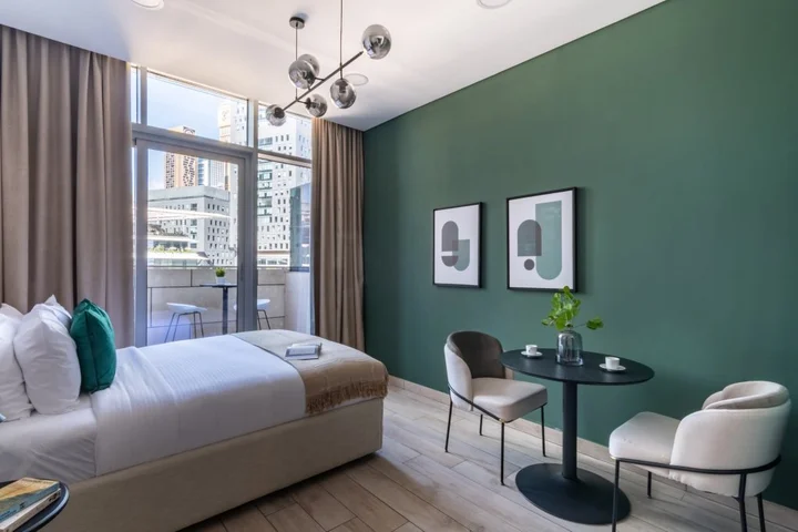 Дубай: Апартаменты Fully Furnished Studio | Balcony over DIFC