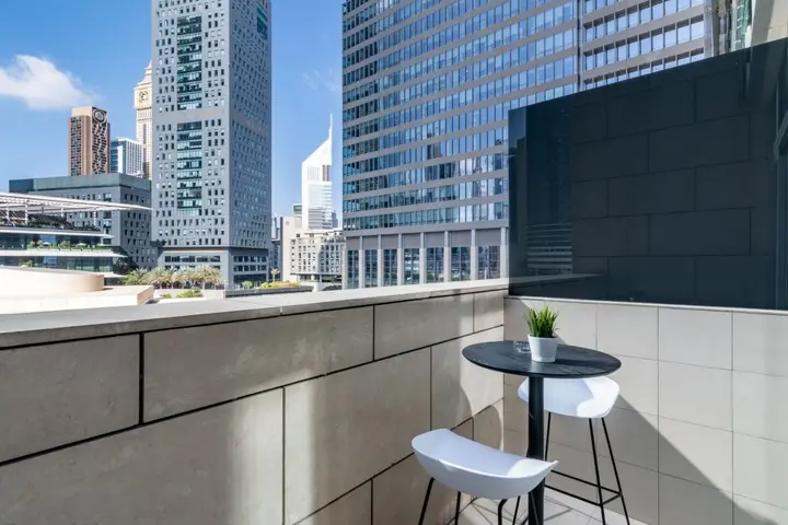 Дубай: Апартаменты Fully Furnished Studio | Balcony over DIFC