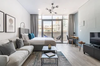 Дубай: Апартаменты Modern central studio in DIFC | Iconic Tower