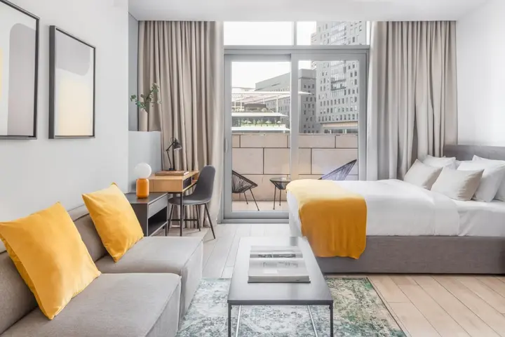 Дубай: Апартаменты Fully Furnished Elegant Studio DIFC | Gym & Pool