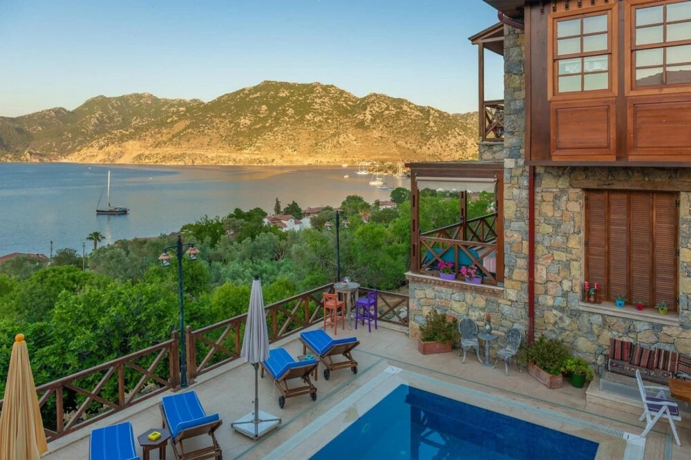 Селимийе: Superb Room With Mesmerizing View in Selimiye