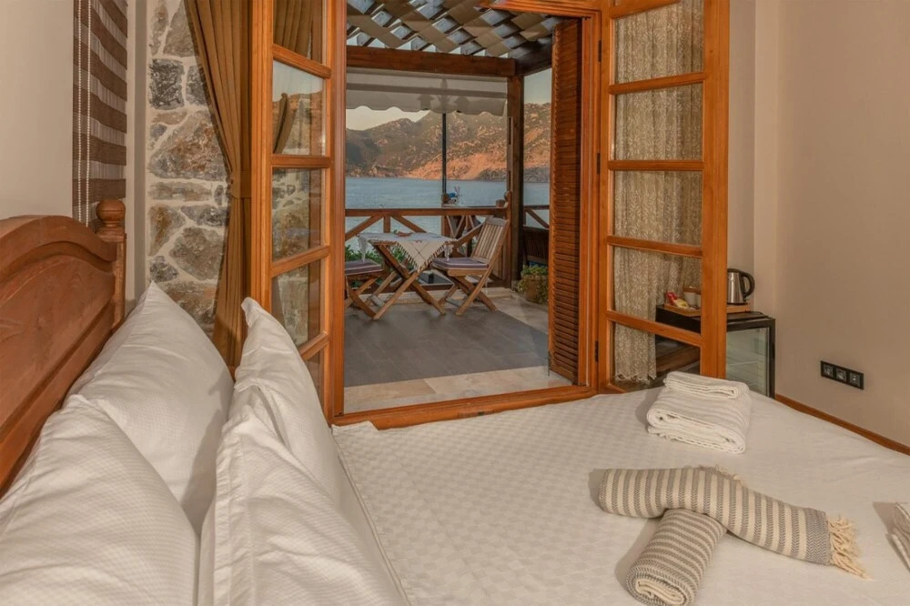 Селимийе: Superb Room With Mesmerizing View in Selimiye