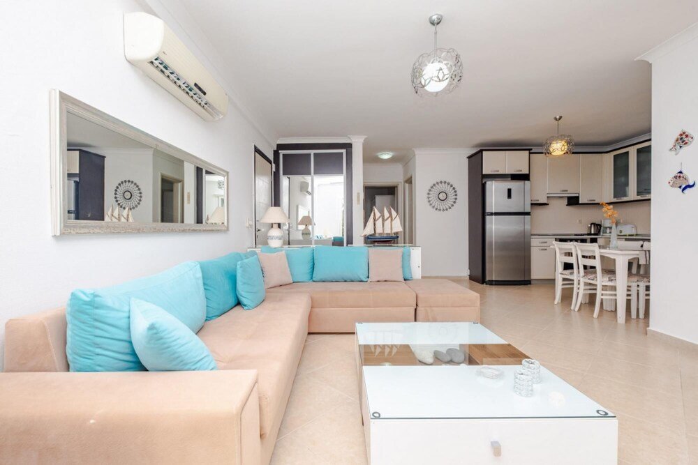 Тургутрейс: Flat With Sea View and Shared Pool in Bodrum