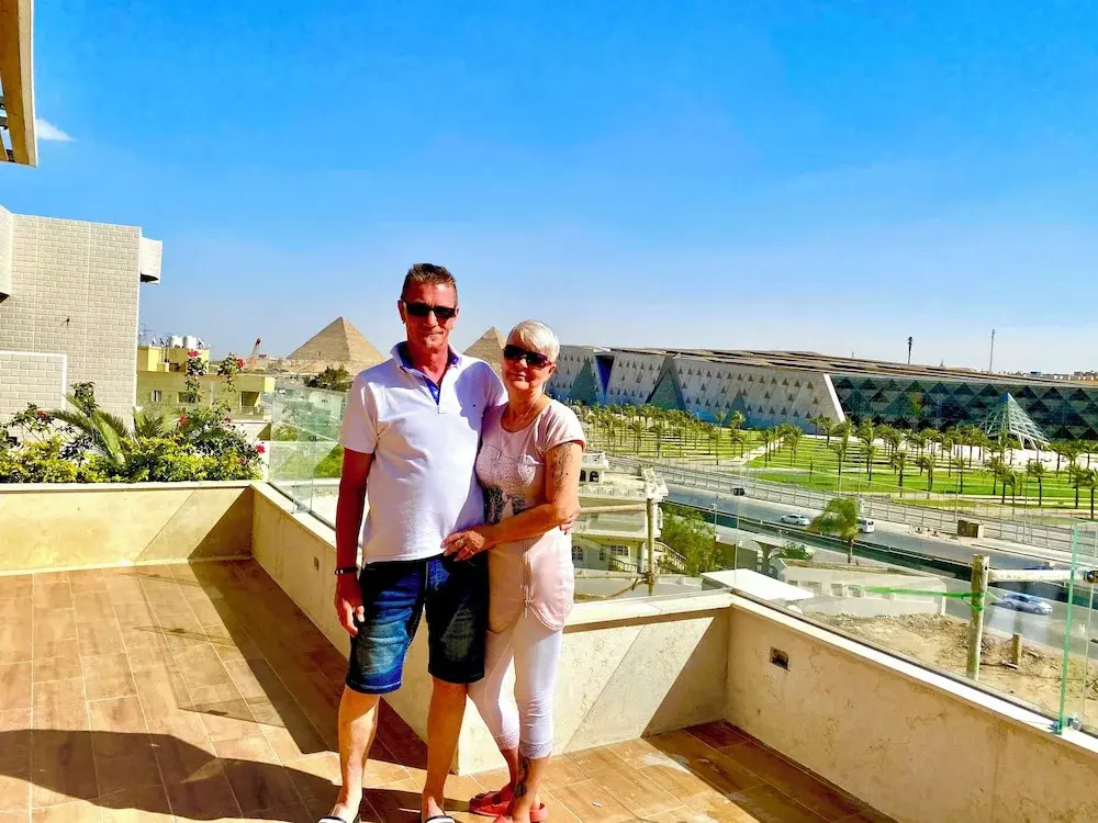 Гиза: New Museum Guest House Pyramids View