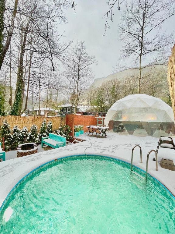 Сакарья: Enchanting Dome With Private Pool in Sapanca