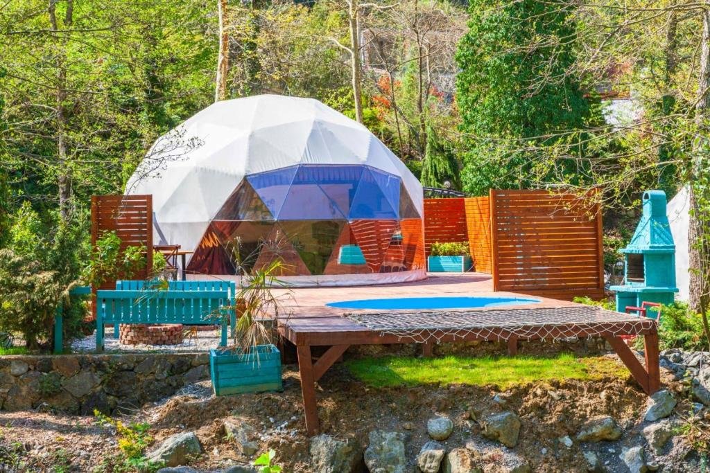 Сакарья: Enchanting Dome With Private Pool in Sapanca