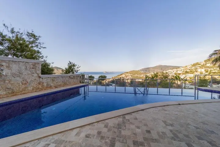 Калкан: Gorgeous Sea View Flat With Pool in Antalya Kalkan