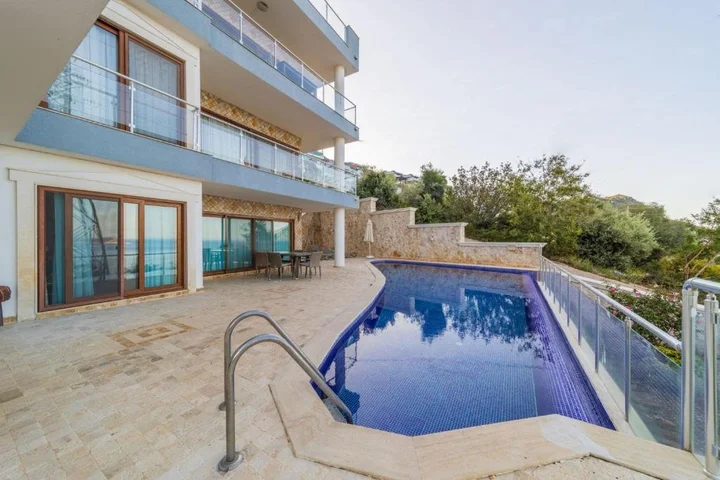 Калкан: Gorgeous Sea View Flat With Pool in Antalya Kalkan