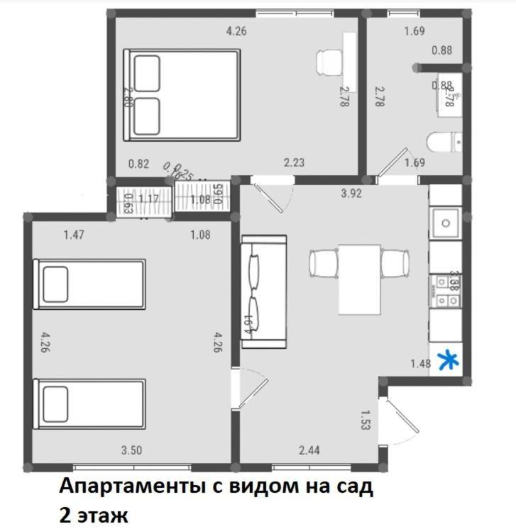 Лдзаа: Apartments Fruktovyi Sad