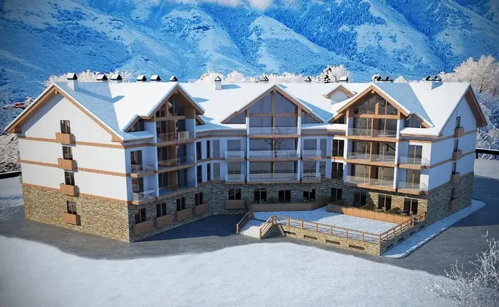 Гудаури: Duplex Mansard in New Gudauri