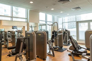 Дубай: Vacation Bay - Loft West Tower - Boulevard View