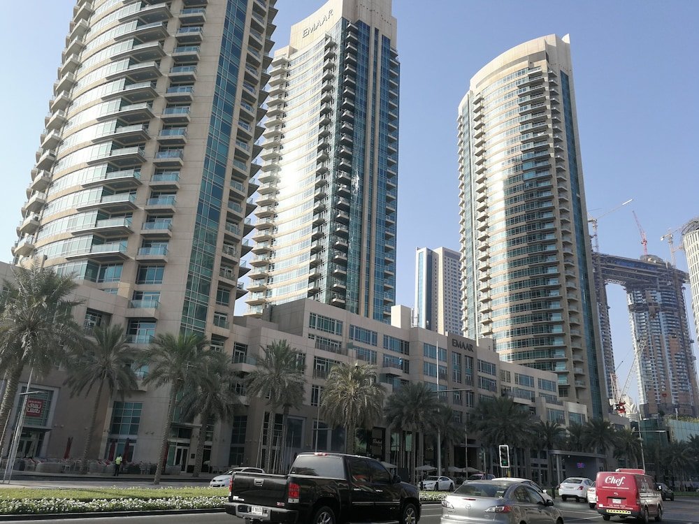 Дубай: Vacation Bay - Loft West Tower - Boulevard View