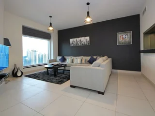 Дубай: Vacation Bay - Loft West Tower - Boulevard View