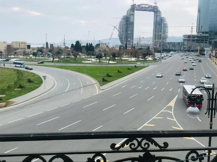 Баку: Boulevard Apartment with sea view