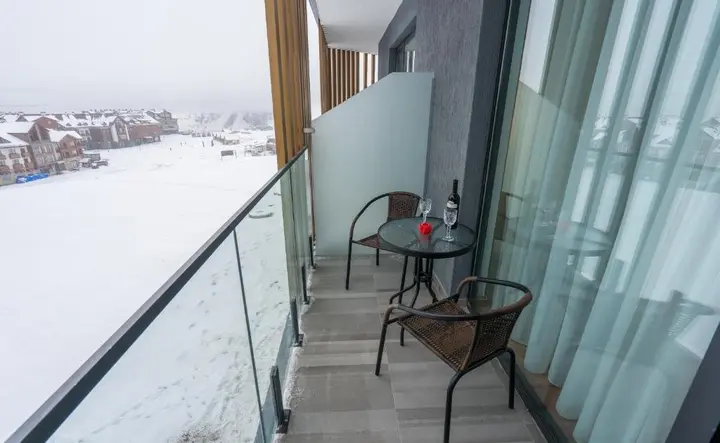 Гудаури: Cozy and stylish studio near Gondola - New Gudauri
