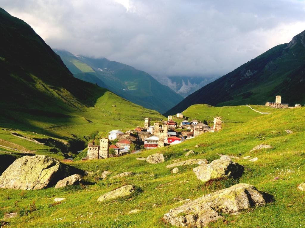 Ушгули: Guesthouse Marshan