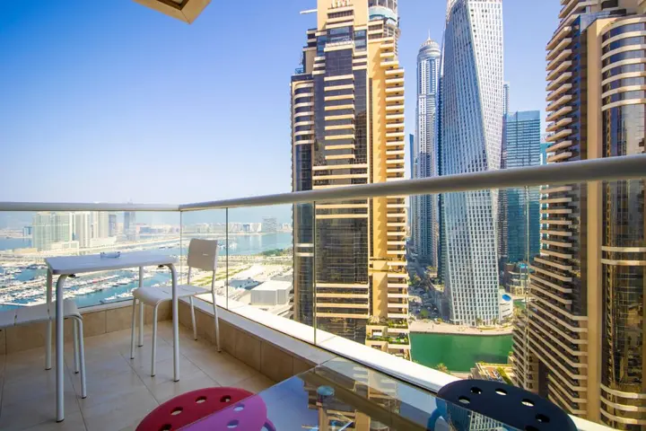 Дубай: Апартаменты Modern Sea View 1Bedroom Jbr Beach