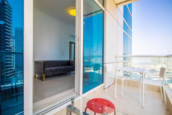 Дубай: Апартаменты Modern Sea View 1Bedroom Jbr Beach