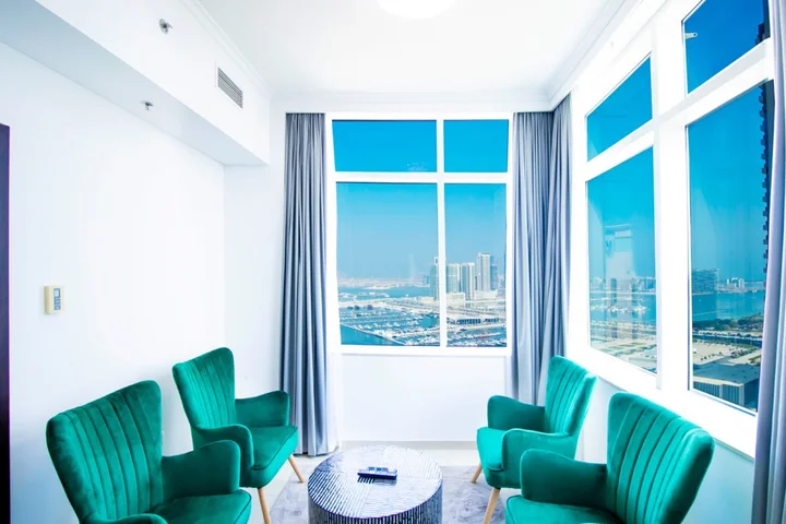 Дубай: Апартаменты Modern Sea View 1Bedroom Jbr Beach