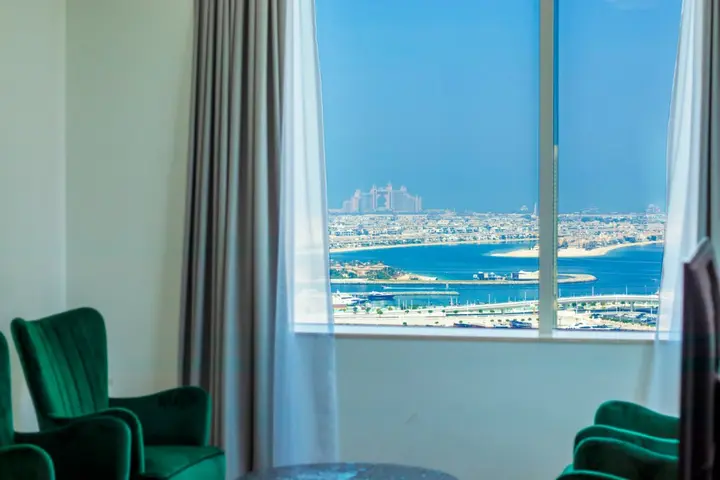 Дубай: Апартаменты Modern Sea View 1Bedroom Jbr Beach