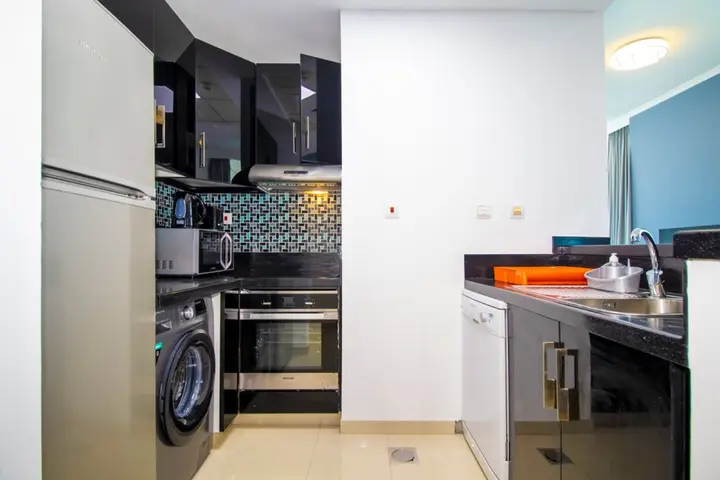 Дубай: Апартаменты Modern Sea View 1Bedroom Jbr Beach