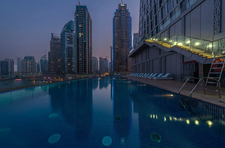 Дубай: Апартаменты Stunning Marina View Close to JBR Cayan