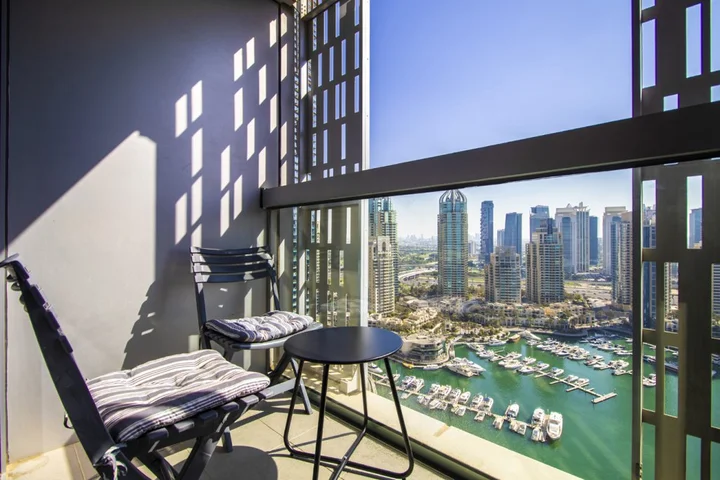 Дубай: Апартаменты Stunning Marina View Close to JBR Cayan
