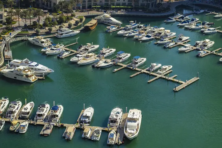 Дубай: Апартаменты Stunning Marina View Close to JBR Cayan