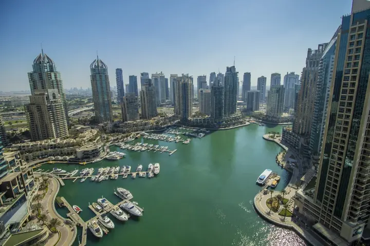 Дубай: Апартаменты Stunning Marina View Close to JBR Cayan