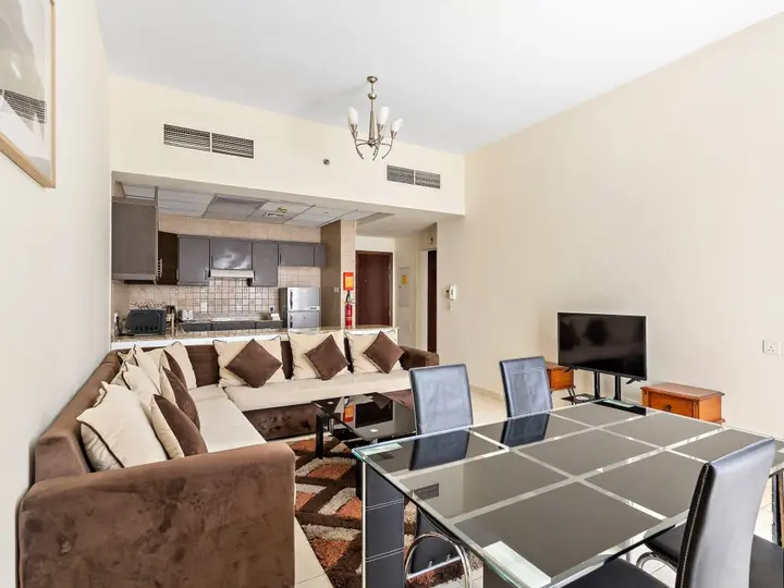 Дубай: Апартаменты Spacious 1 Bedroom Apartment La Fontana
