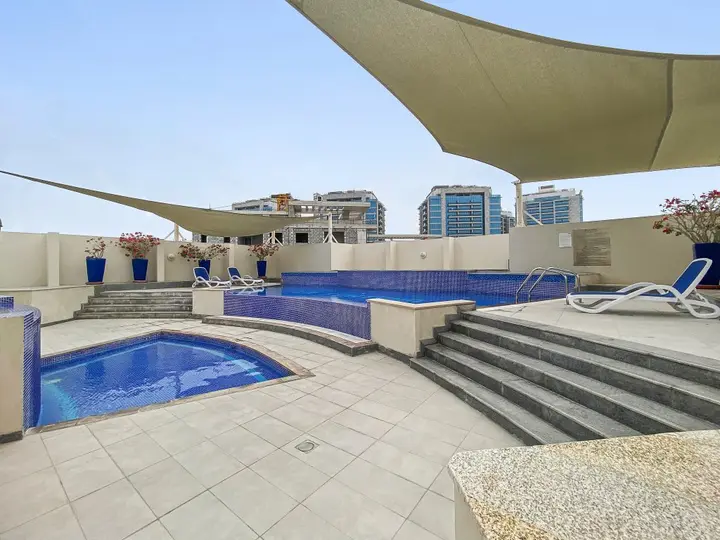 Дубай: Апартаменты Cosy 1-Bedroom La Fontana Brand New All Bills Inc