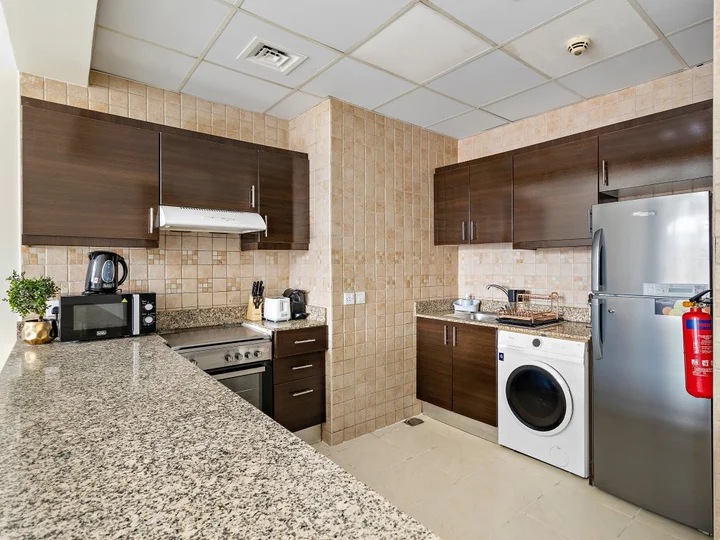 Дубай: Апартаменты Cosy 1-Bedroom La Fontana Brand New All Bills Inc