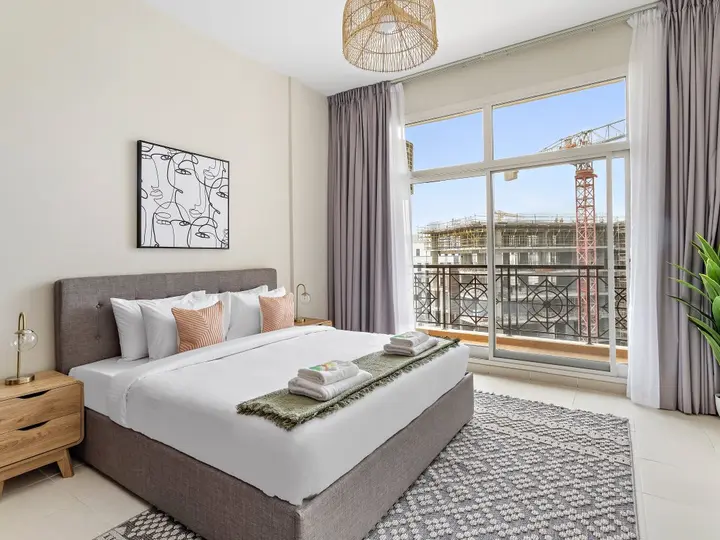Дубай: Апартаменты Cosy 1-Bedroom La Fontana Brand New All Bills Inc