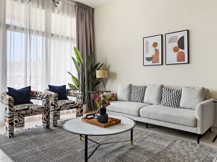 Дубай: Апартаменты Cosy 1-Bedroom La Fontana Brand New All Bills Inc
