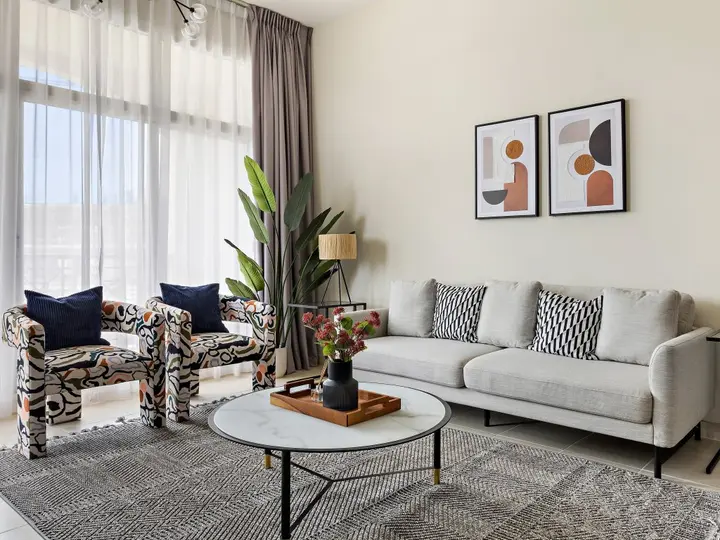 Дубай: Апартаменты Cosy 1-Bedroom La Fontana Brand New All Bills Inc