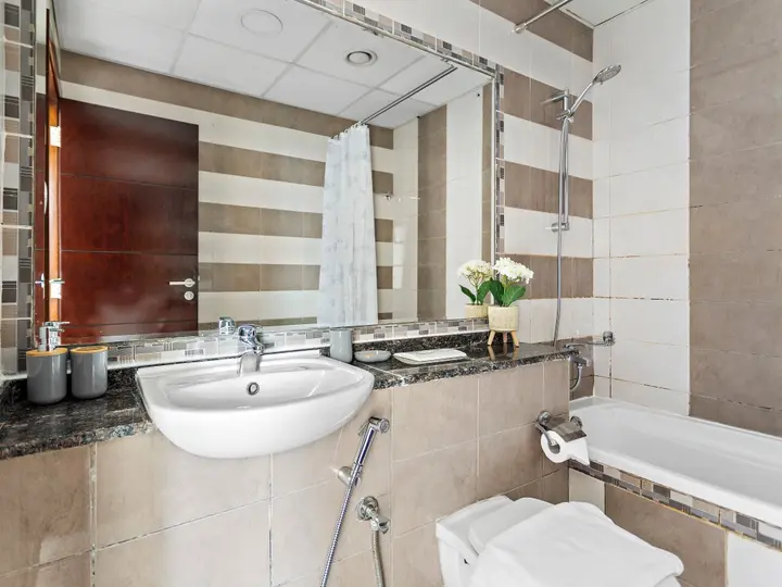 Дубай: Апартаменты Cosy 1-Bedroom La Fontana Brand New All Bills Inc