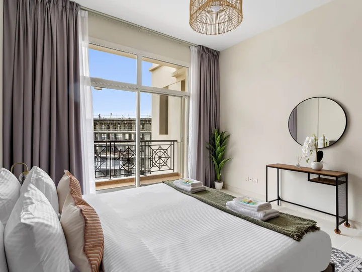 Дубай: Апартаменты Cosy 1-Bedroom La Fontana Brand New All Bills Inc