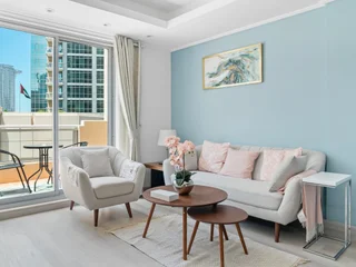 Дубай: Апартаменты Lush Interior Brand New 1Bedroom Heart of Downtown