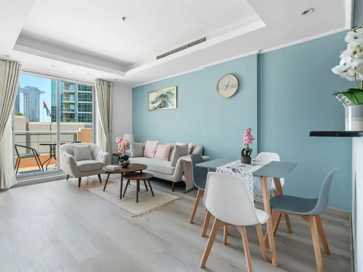 Дубай: Апартаменты Lush Interior Brand New 1Bedroom Heart of Downtown